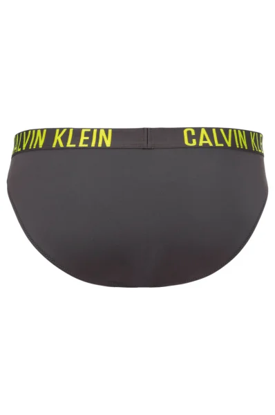 Bikinové kalhotky Calvin Klein Swimwear grafitově šedá