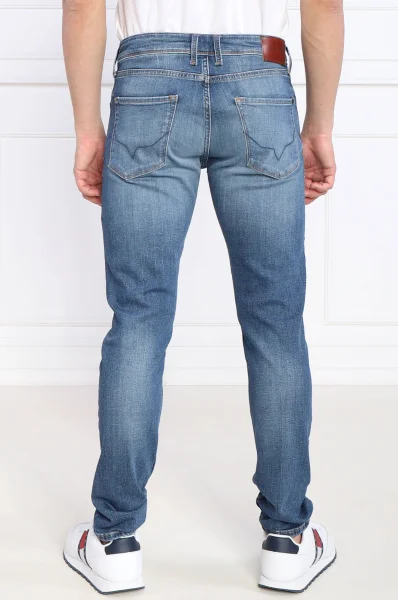 Džíny FINSBURY | Skinny fit | low waist Pepe Jeans London modrá