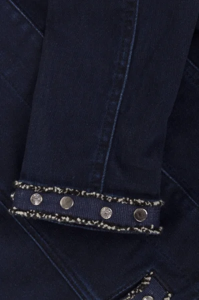 Kurtka jeansowa | Slim Fit Trussardi tmavě modrá