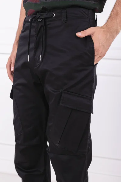 Kalhoty | Straight fit Armani Exchange černá