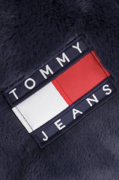 Oboustranná bunda bomber 90s Tommy Jeans tmavě modrá