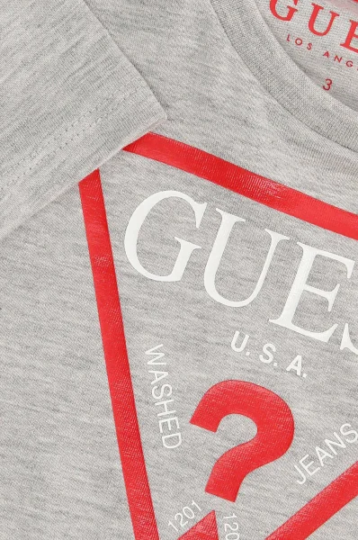 Tričko | Regular Fit Guess šedý