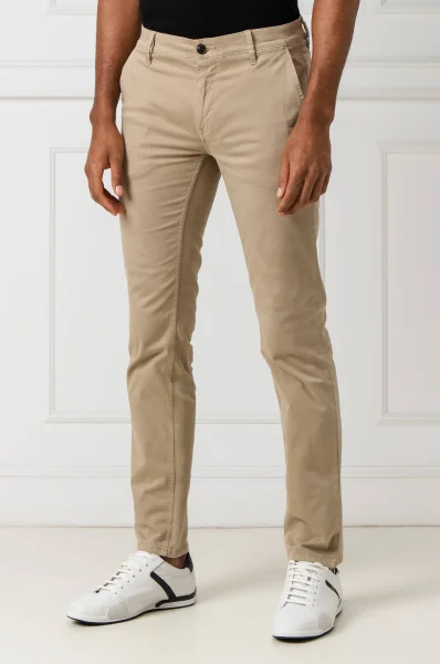 kalhoty schino-slim d | slim fit BOSS ORANGE béžová