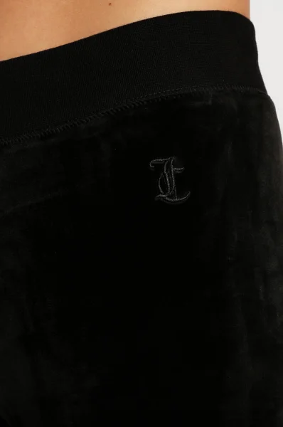 Tepláky LAYLA | flare fit | low rise Juicy Couture černá