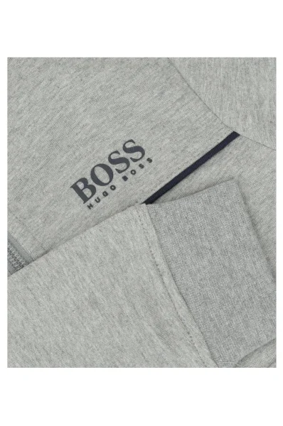 Mikina | Regular Fit BOSS Kidswear šedý