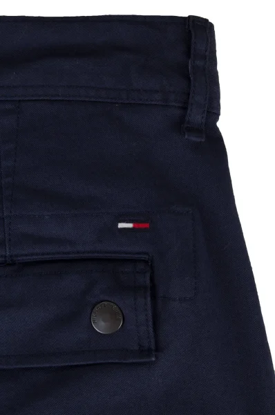 Kalhoty Cargo | Regular Fit Hilfiger Denim tmavě modrá
