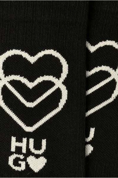 Ponožky LOVE Hugo Bodywear černá