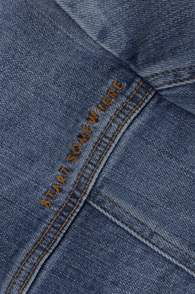 Kurtka jeansowa | Regular Fit GUESS modrá