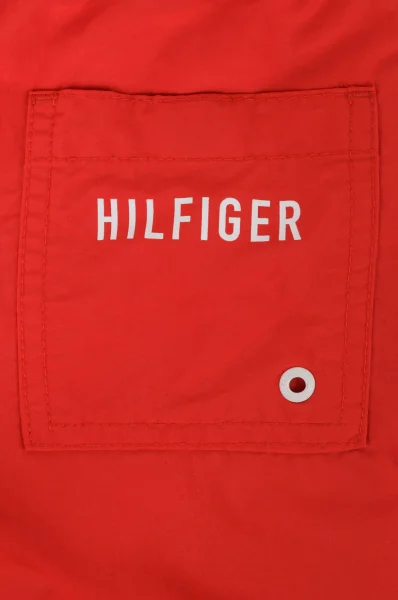Koupací šortky MEDIUM DRAWSTRING | Regular Fit Tommy Hilfiger červený