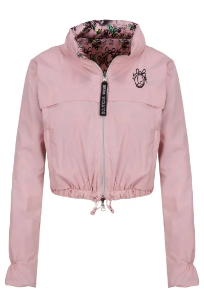 Oboustranná bunda | Regular Fit Boutique Moschino pudrově růžový