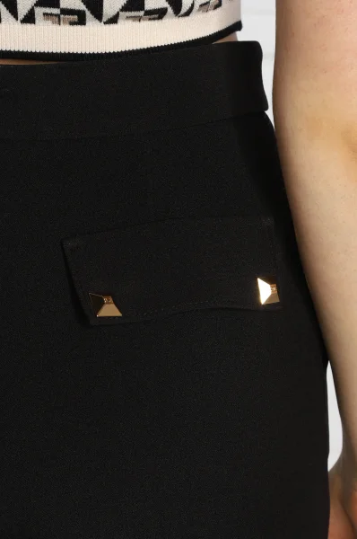 Kalhoty | Skinny fit Elisabetta Franchi černá