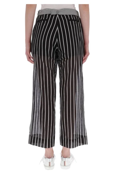 Kalhoty | Regular Fit |s příměsí hedvábí TWINSET černá