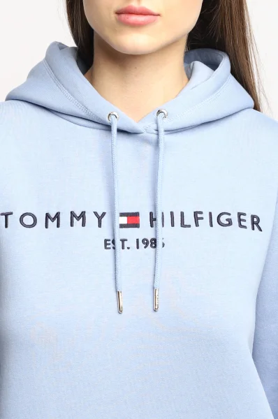 Šaty TH ESS Tommy Hilfiger modrá