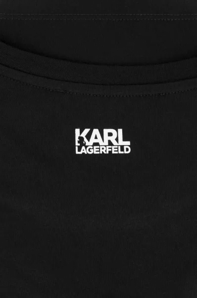 TRIČKO IKONIK Karl Lagerfeld černá