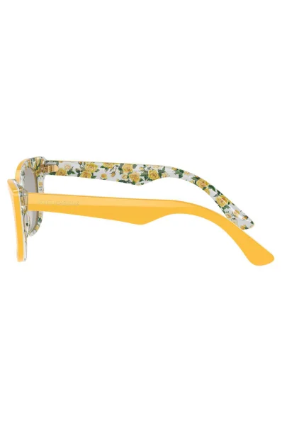 Sluneční brýle Dolce & Gabbana žlutý