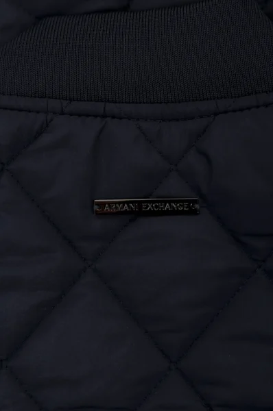 Kabát Armani Exchange tmavě modrá