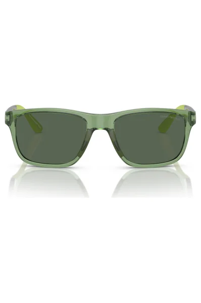 Sluneční brýle Emporio Armani zelený