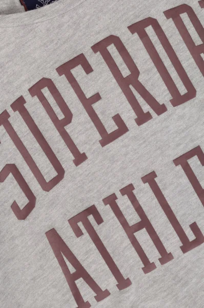 Tričko Athletic Superdry popelavě šedý