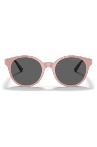 Sluneční brýle Emporio Armani pudrově růžový