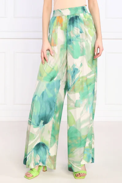 Kalhoty | Oversize fit Twinset Actitude zelený