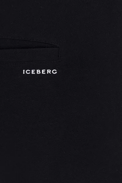 Teplákové kalhoty Iceberg černá