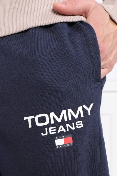Tepláky ENTRY | Slim Fit Tommy Jeans tmavě modrá