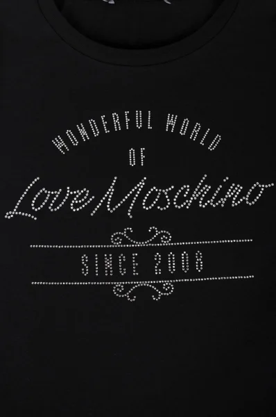 TRIČKO Love Moschino černá