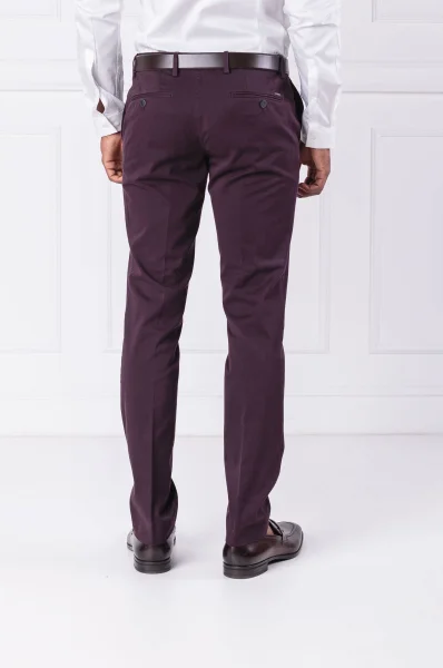 Kalhoty Stanino16-W | Slim Fit BOSS BLACK fialový