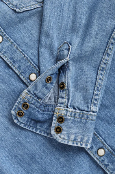 Košile Karson | Regular Fit | denim Pepe Jeans London světlo modrá