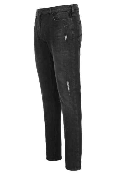 Džíny J06 | Slim Fit Armani Jeans grafitově šedá