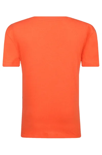 Tričko | Regular Fit Pepe Jeans London oranžový