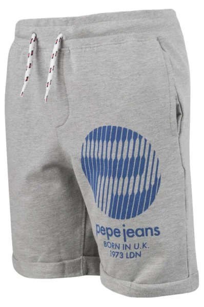 Šortky RUUD JR | Regular Fit Pepe Jeans London šedý