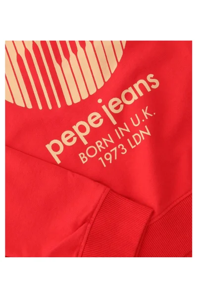 Mikina RAPHAEL JR | Regular Fit Pepe Jeans London červený