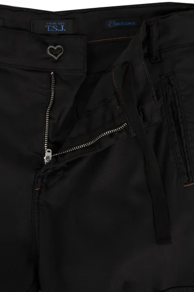 KALHOTY CONSTANCE Twin-Set Jeans černá