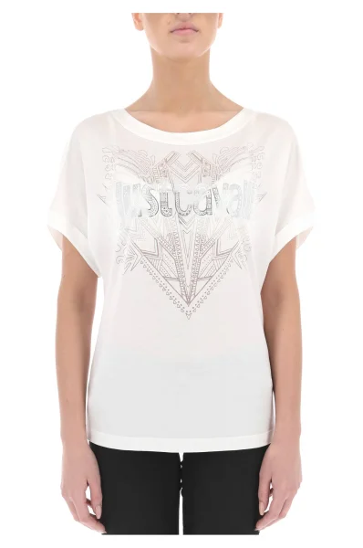 Tričko T-Shirt | Loose fit Just Cavalli bílá