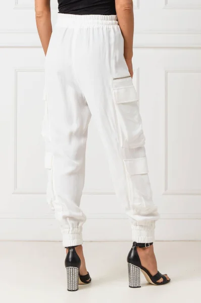 Kalhoty | Loose fit Just Cavalli bílá