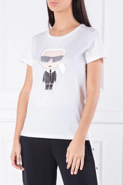 Tričko | Regular Fit Karl Lagerfeld bílá