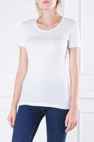Tričko | Regular Fit Versace Jeans bílá