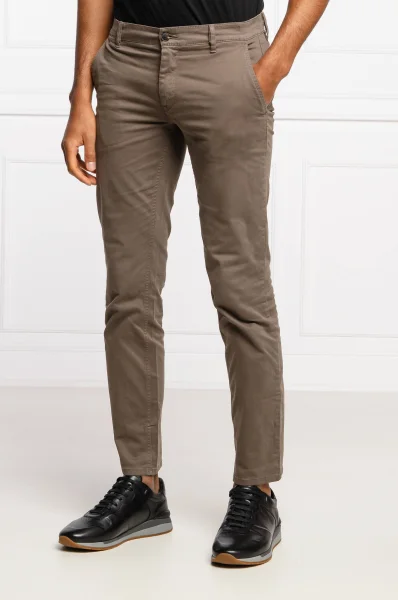Spodnie Schino-Slim D | Slim Fit BOSS ORANGE pískový