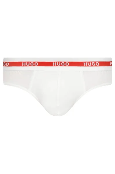 Slipy 2-pack HIP BRIEF Hugo Bodywear bílá