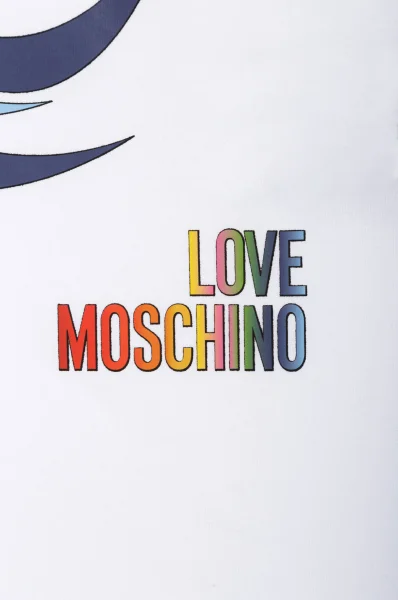 T-shirt | Regular Fit Love Moschino bílá