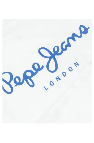 Tričko | Regular Fit Pepe Jeans London bílá