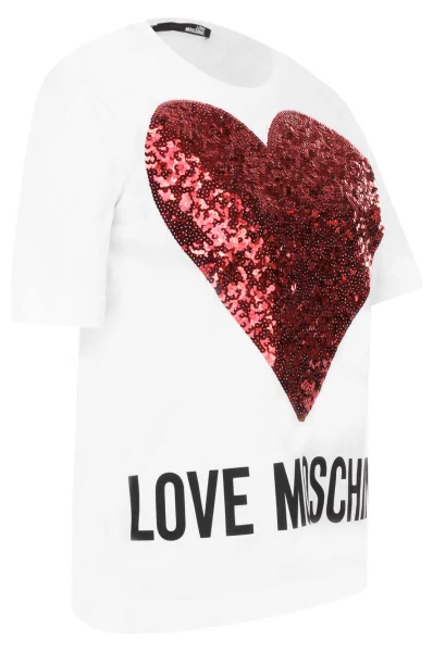 Tričko Love Moschino bílá