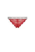 Krajkové kalhotky brazilky Guess Underwear červený