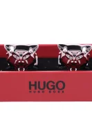 Manžetové knoflíčky E-WOLF HUGO stříbrný
