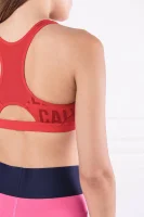 Podprsenka RACERBACK SB PRINT Calvin Klein Performance červený