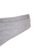 Kalhotky Brazilky Emporio Armani šedý