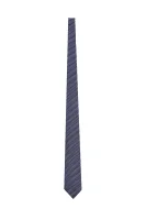 Hedvábná kravata BOSS BLACK tmavě modrá
