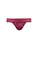 Tanga Calvin Klein Underwear malinově růzový