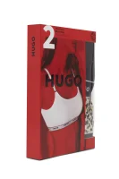 Podprsenka 2-pack TWIN BRALETTE STRIPE Hugo Bodywear černá